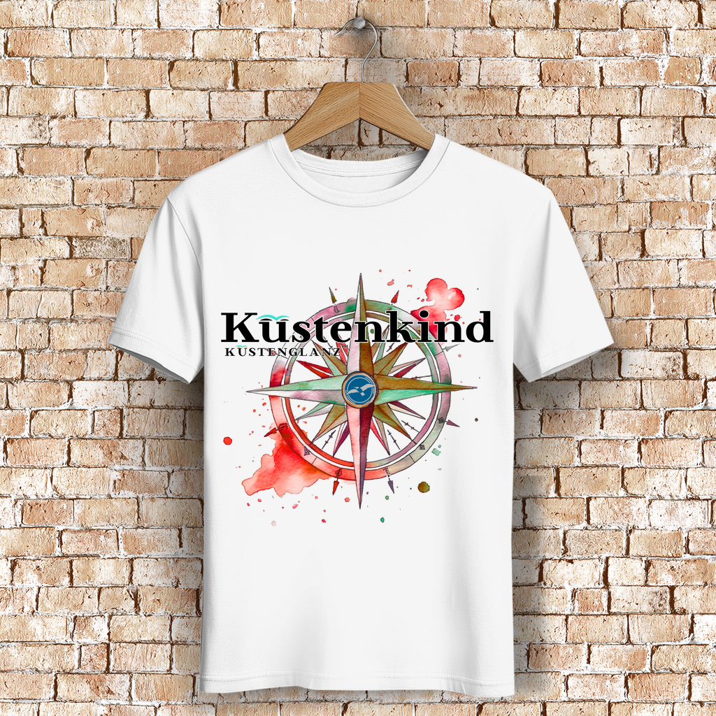 Herren Premium Bio T-Shirt Küstenkind