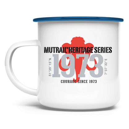 Emaille Tasse Mutrail Heritage Series
