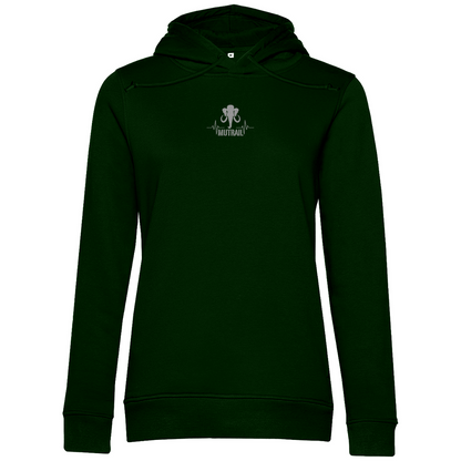 Nachhaltiger Damen Hoodie mit Logo – MUTRAIL™