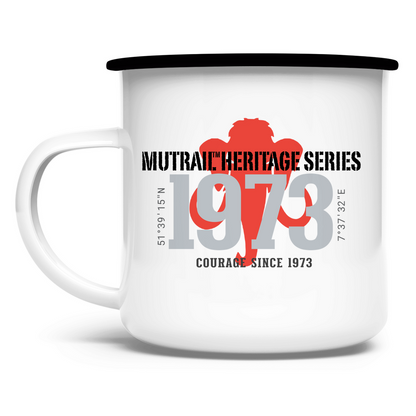 Emaille Tasse Mutrail Heritage Series