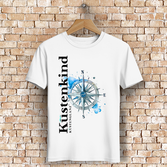 Herren Premium Bio T-Shirt Küstenkind