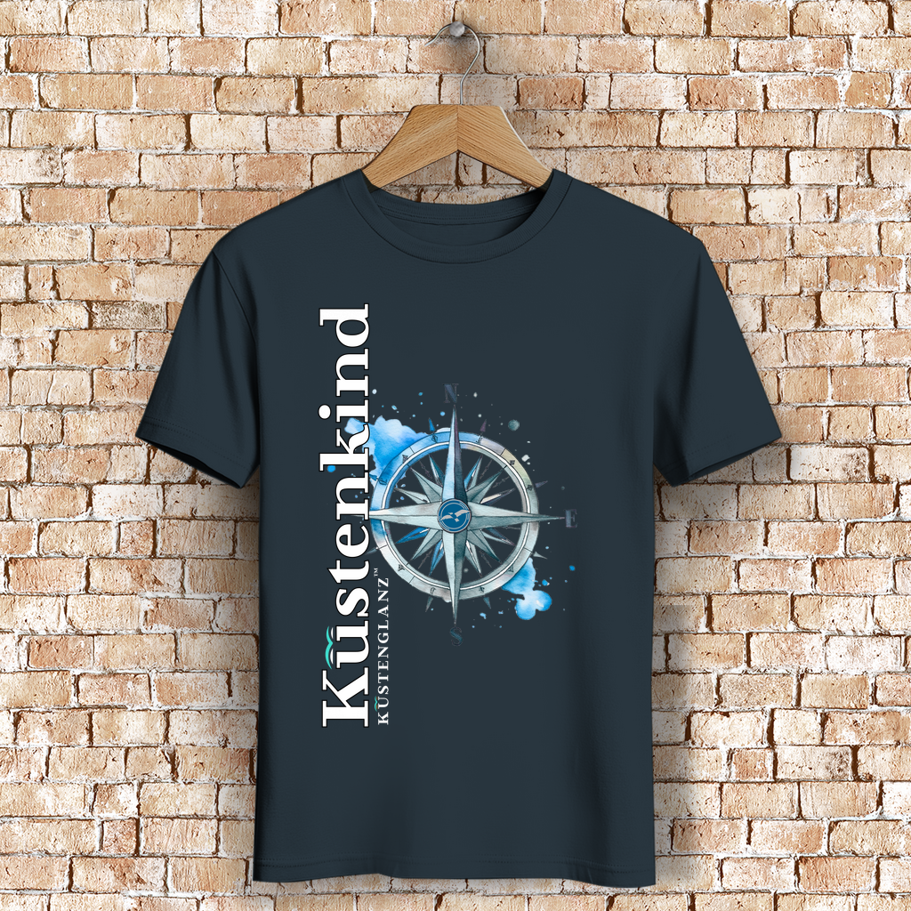 Herren Premium Bio T-Shirt Küstenkind