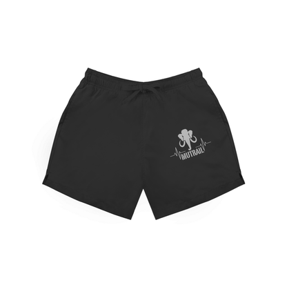 MUTRAIL™ Badehose schwarz mit Logo