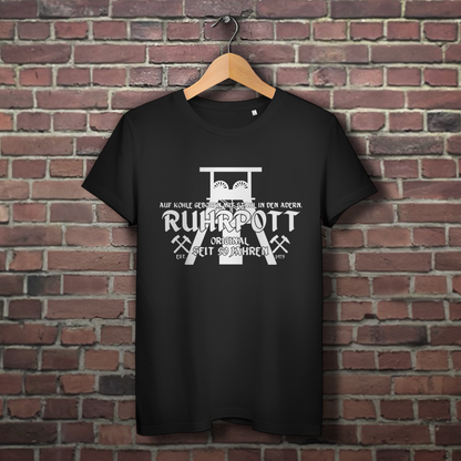 Damen Premium Bio T-Shirt Ruhrpott Original personalisiert Geburtstag