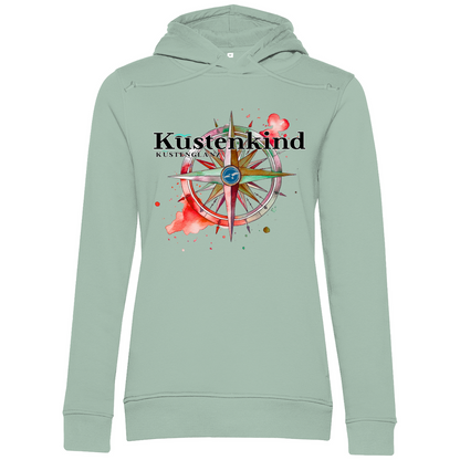 Damen Premium Bio Hoodie Küstenkind