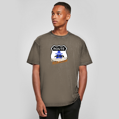 Oversize Washed T-Shirt – Route A40 Ruhrpott Rebellion