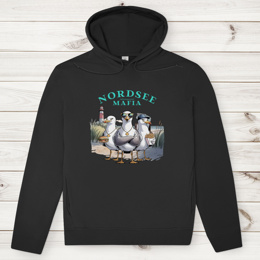 Herren Premium Bio Hoodie Nordsee Mafia